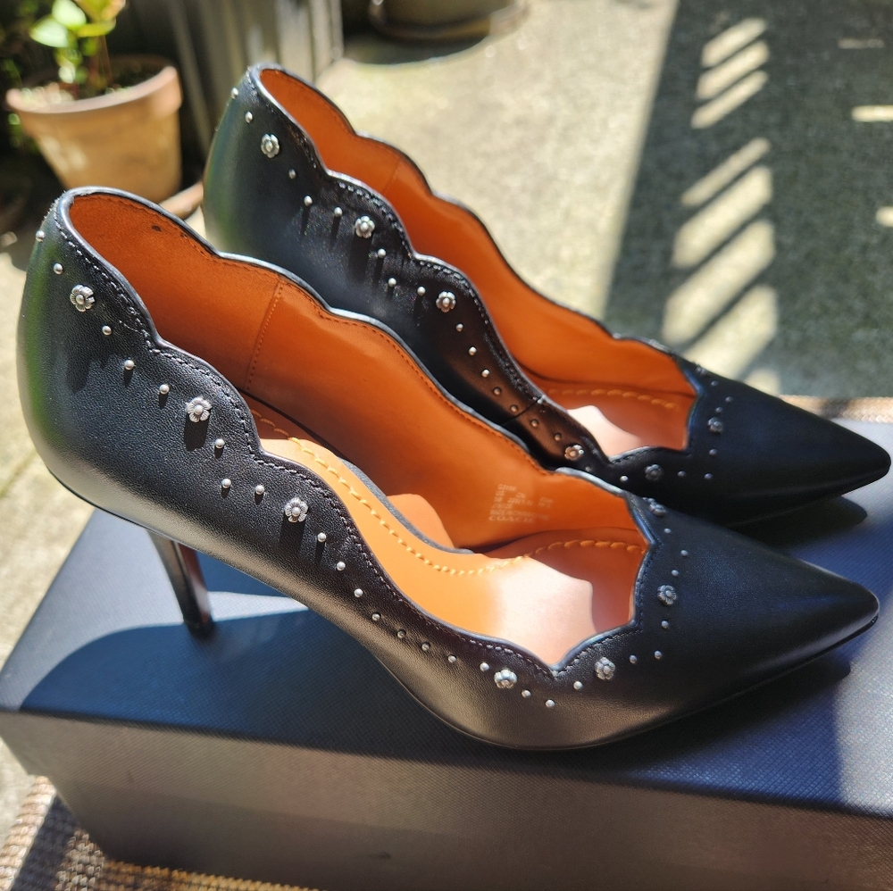 Coach Heels - Waverly, black